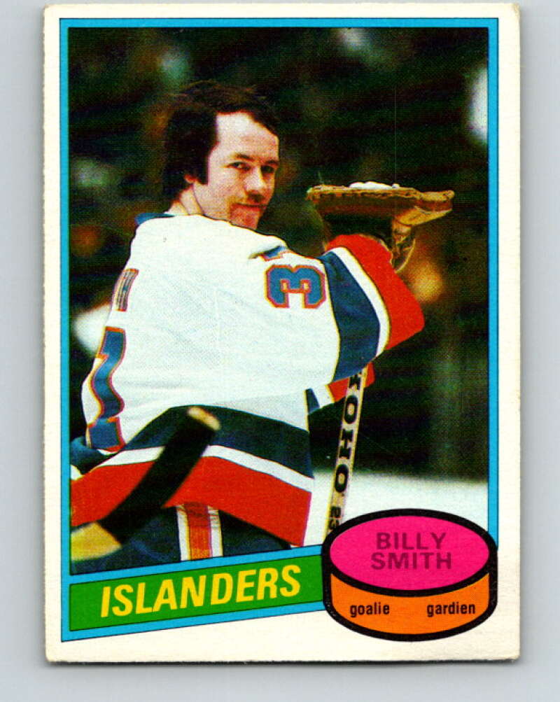 1980-81 O-Pee-Chee #60 Billy Smith  New York Islanders  V37589