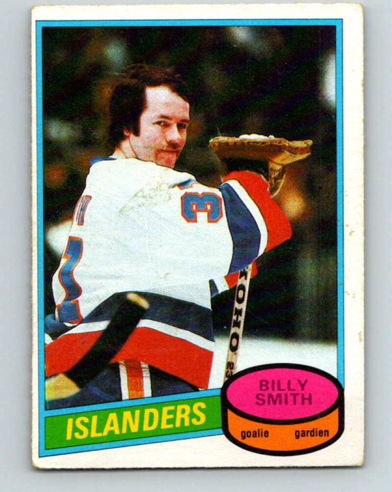 1980-81 O-Pee-Chee #60 Billy Smith  New York Islanders  V37592