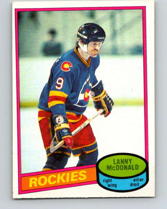 1980-81 O-Pee-Chee #62 Lanny McDonald  Colorado Rockies  V37605