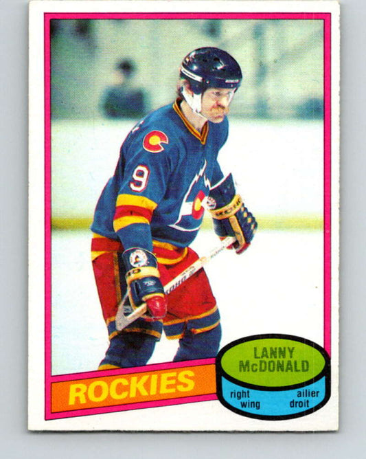 1980-81 O-Pee-Chee #62 Lanny McDonald  Colorado Rockies  V37606