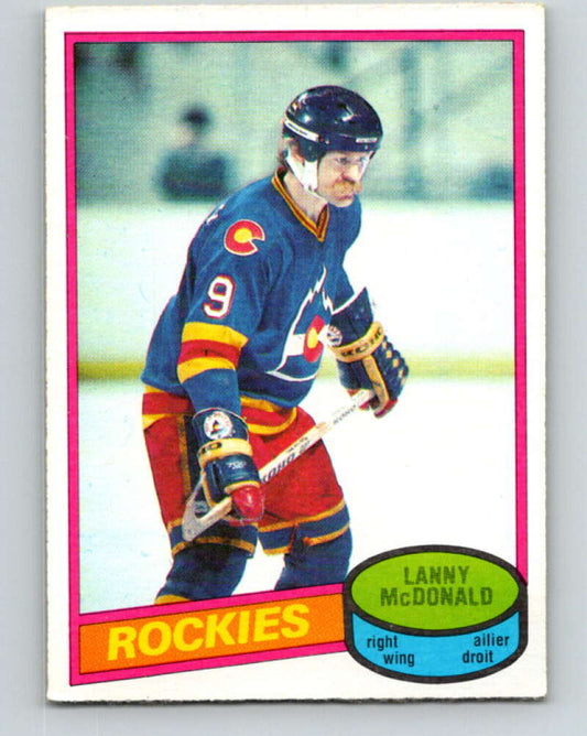 1980-81 O-Pee-Chee #62 Lanny McDonald  Colorado Rockies  V37609