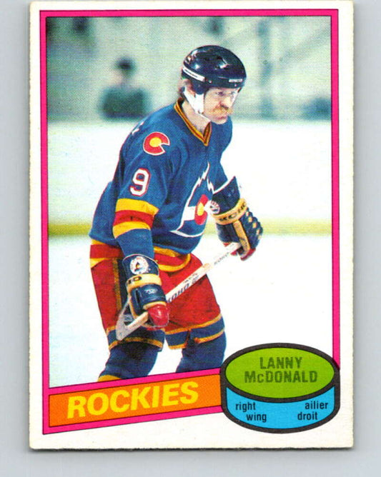 1980-81 O-Pee-Chee #62 Lanny McDonald  Colorado Rockies  V37611