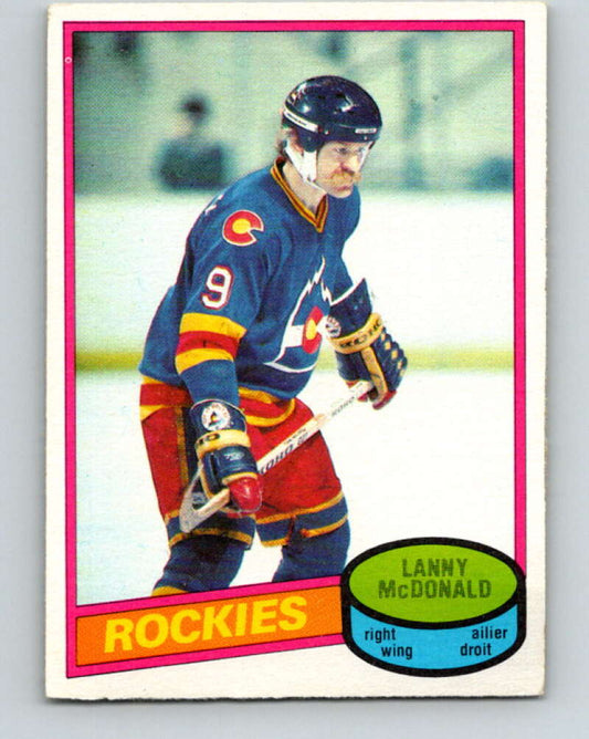 1980-81 O-Pee-Chee #62 Lanny McDonald  Colorado Rockies  V37613