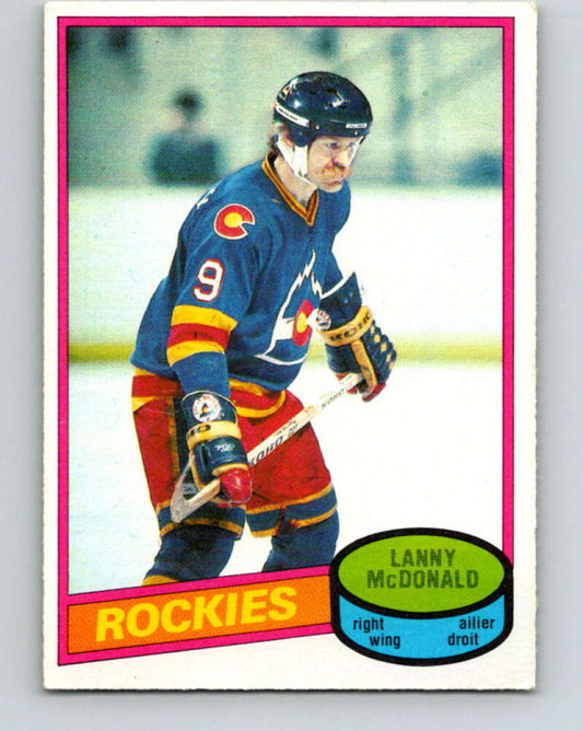 1980-81 O-Pee-Chee #62 Lanny McDonald  Colorado Rockies  V37614