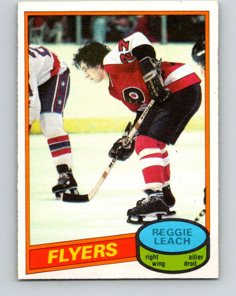 1980-81 O-Pee-Chee #70 Reggie Leach  Philadelphia Flyers  V37671