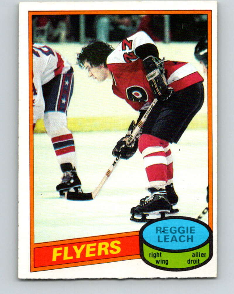 1980-81 O-Pee-Chee #70 Reggie Leach  Philadelphia Flyers  V37673