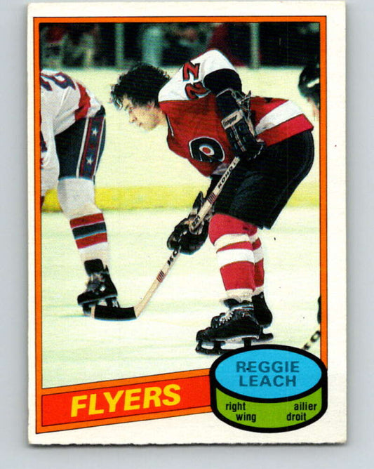 1980-81 O-Pee-Chee #70 Reggie Leach  Philadelphia Flyers  V37674