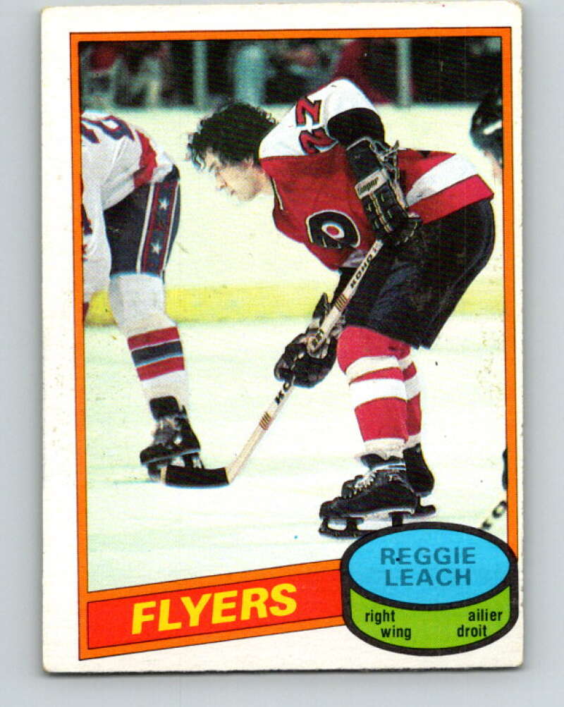 1980-81 O-Pee-Chee #70 Reggie Leach  Philadelphia Flyers  V37677