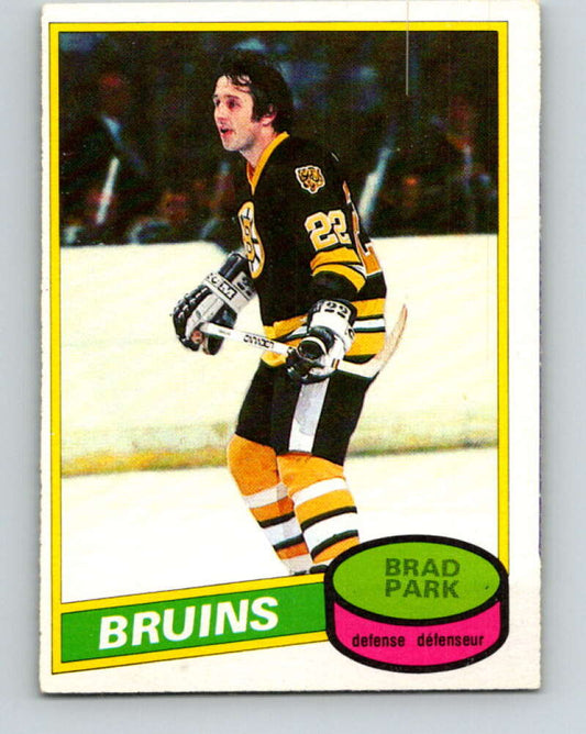 1980-81 O-Pee-Chee #74 Brad Park  Boston Bruins  V37717