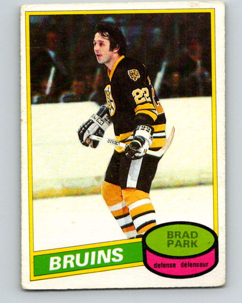 1980-81 O-Pee-Chee #74 Brad Park  Boston Bruins  V37718
