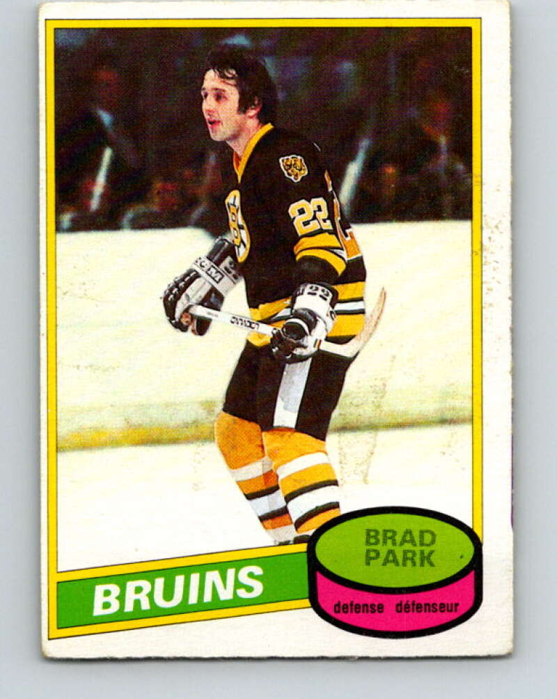 1980-81 O-Pee-Chee #74 Brad Park  Boston Bruins  V37727