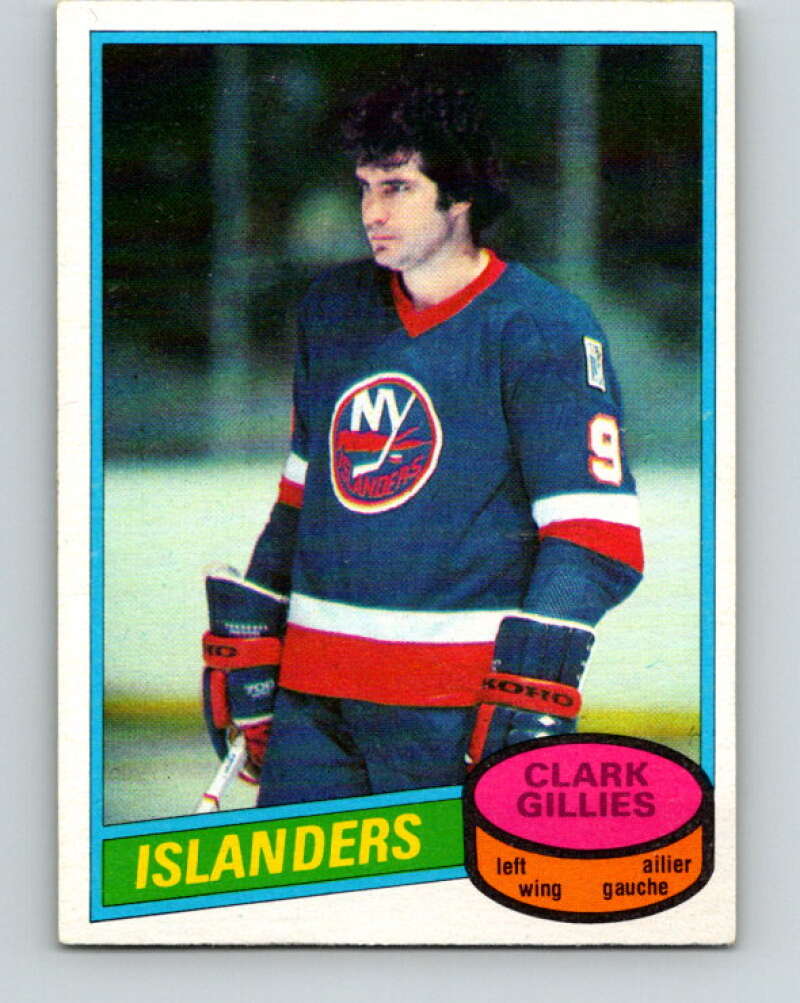 1980-81 O-Pee-Chee #75 Clark Gillies  New York Islanders  V37730