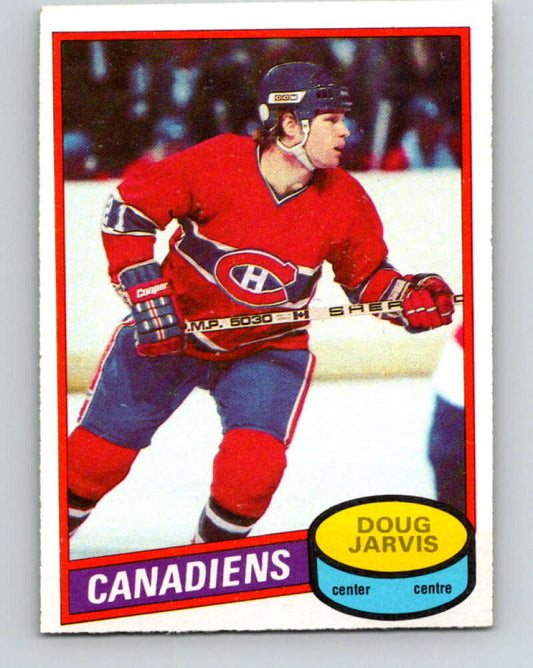 1980-81 O-Pee-Chee #76 Doug Jarvis  Montreal Canadiens  V37741
