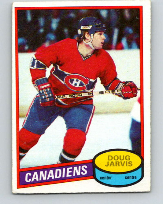 1980-81 O-Pee-Chee #76 Doug Jarvis  Montreal Canadiens  V37746