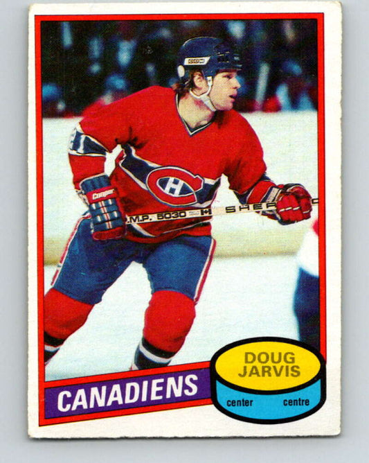1980-81 O-Pee-Chee #76 Doug Jarvis  Montreal Canadiens  V37749