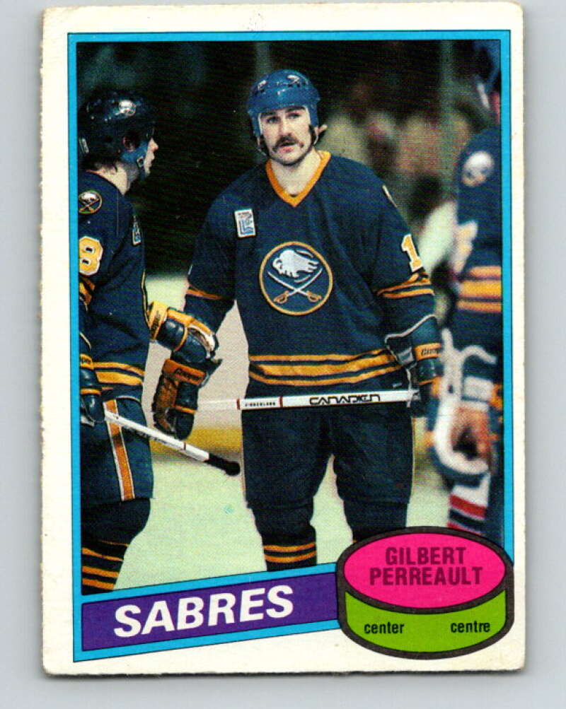 1980-81 O-Pee-Chee #80 Gilbert Perreault  Buffalo Sabres  V37785