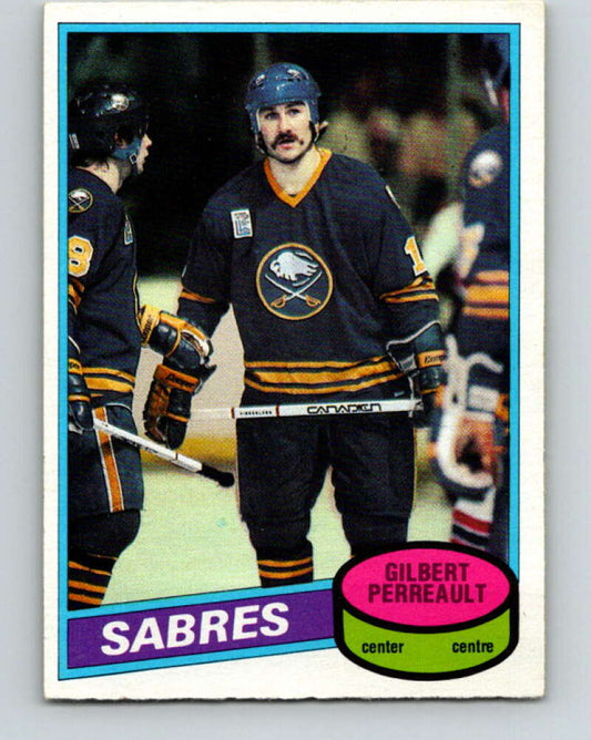 1980-81 O-Pee-Chee #80 Gilbert Perreault  Buffalo Sabres  V37786