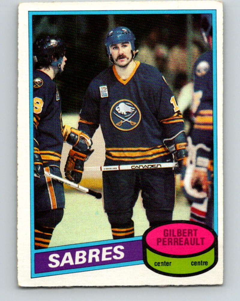1980-81 O-Pee-Chee #80 Gilbert Perreault  Buffalo Sabres  V37792