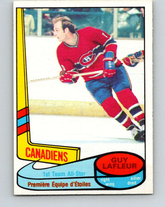 1980-81 O-Pee-Chee #82 Guy Lafleur AS  Montreal Canadiens  V37808
