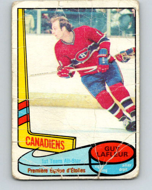 1980-81 O-Pee-Chee #82 Guy Lafleur AS  Montreal Canadiens  V37811
