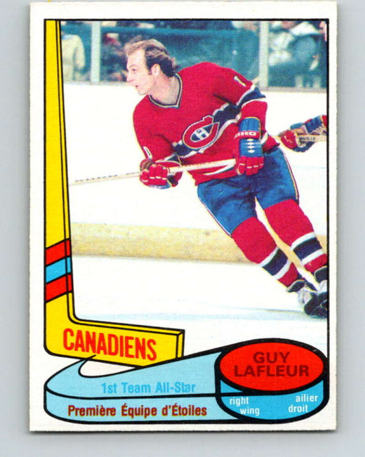 1980-81 O-Pee-Chee #82 Guy Lafleur AS  Montreal Canadiens  V37814