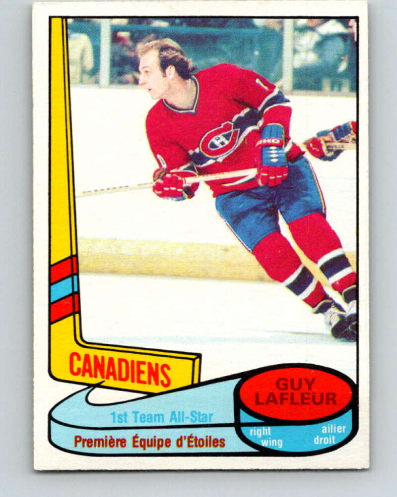 1980-81 O-Pee-Chee #82 Guy Lafleur AS  Montreal Canadiens  V37817