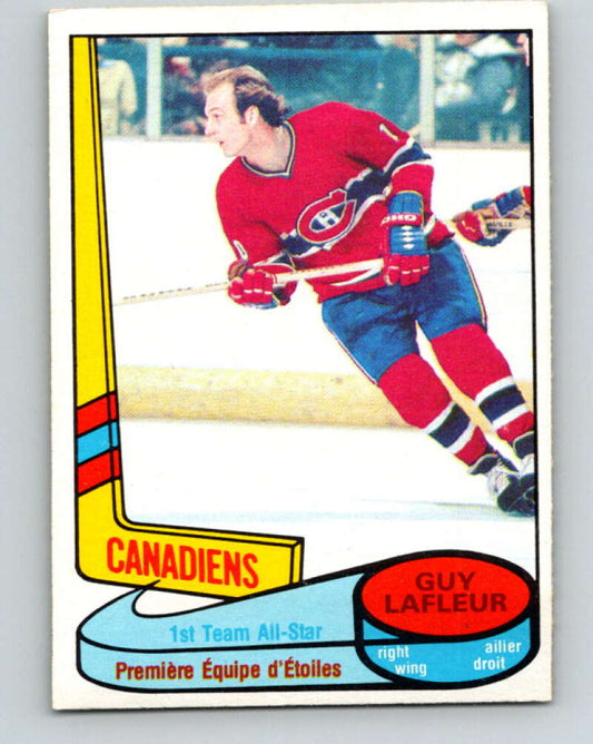 1980-81 O-Pee-Chee #82 Guy Lafleur AS  Montreal Canadiens  V37818