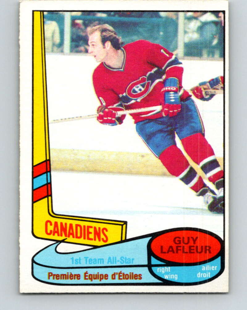 1980-81 O-Pee-Chee #82 Guy Lafleur AS  Montreal Canadiens  V37819