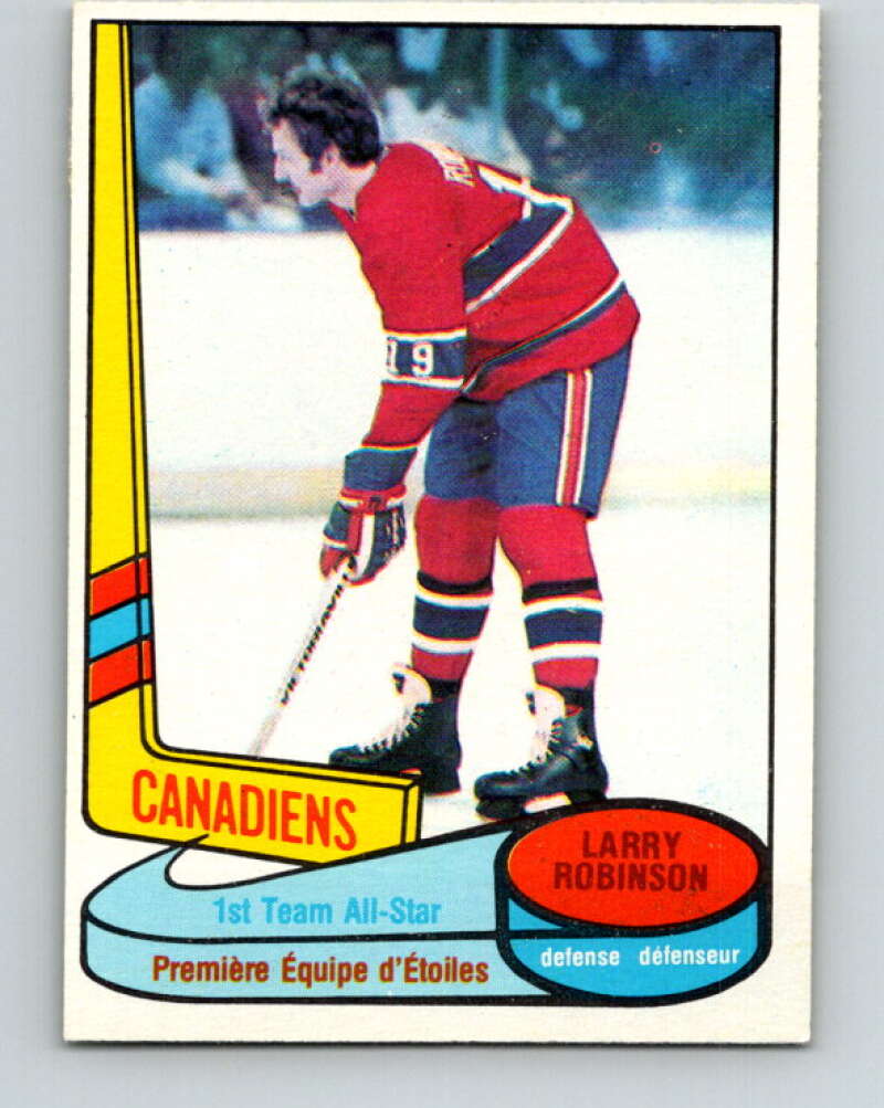 1980-81 O-Pee-Chee #84 Larry Robinson AS  Montreal Canadiens  V37837