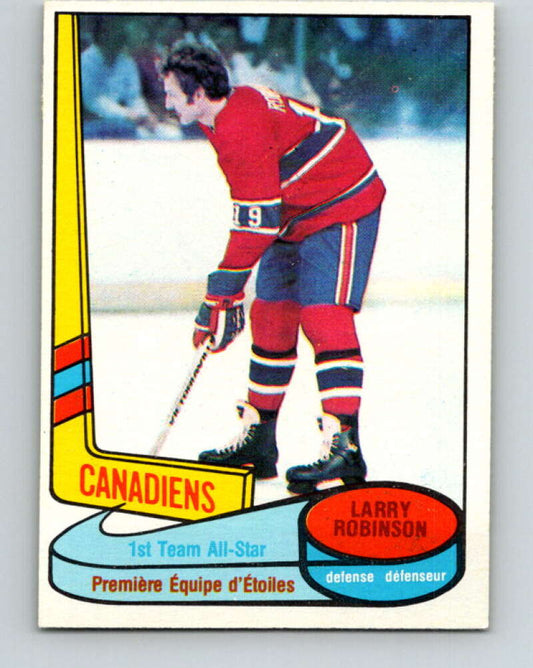 1980-81 O-Pee-Chee #84 Larry Robinson AS  Montreal Canadiens  V37837