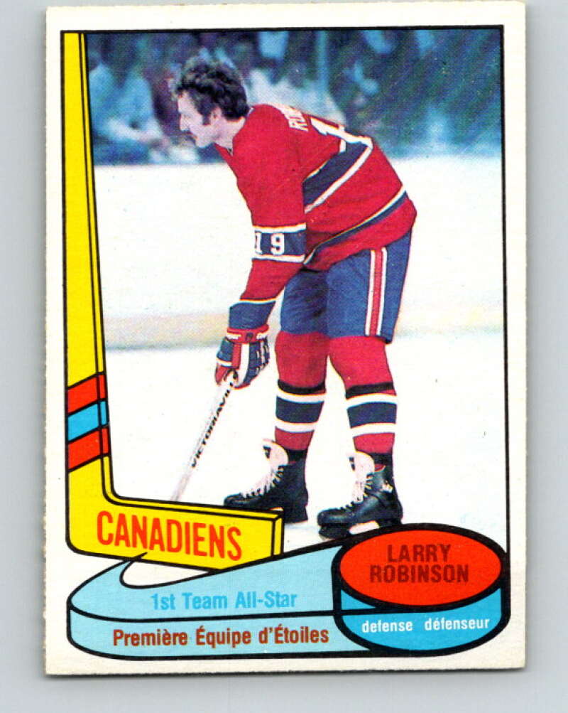 1980-81 O-Pee-Chee #84 Larry Robinson AS  Montreal Canadiens  V37848