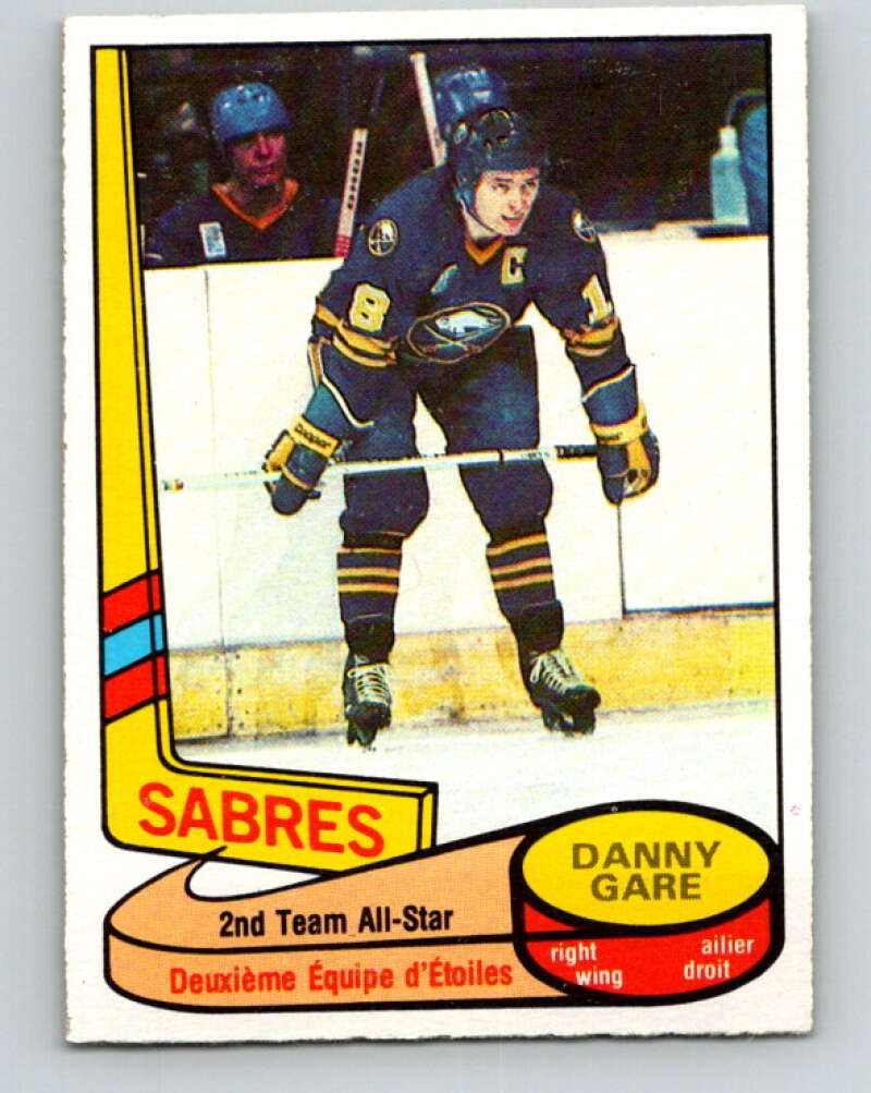 1980-81 O-Pee-Chee #88 Danny Gare AS  Buffalo Sabres  V37878