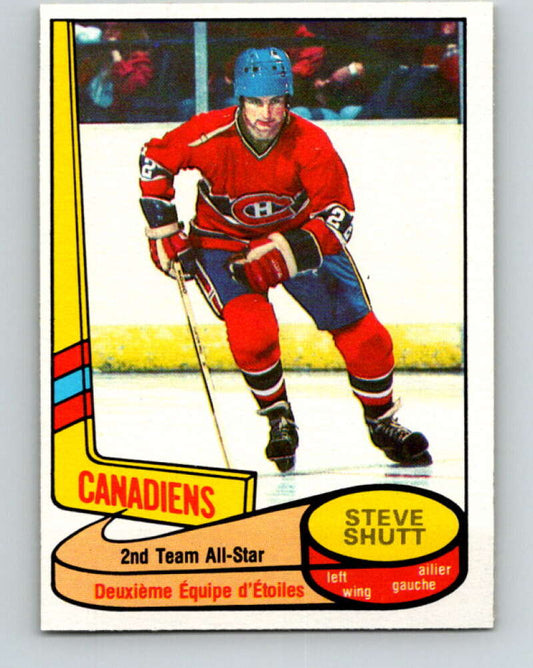 1980-81 O-Pee-Chee #89 Steve Shutt AS  Montreal Canadiens  V37883