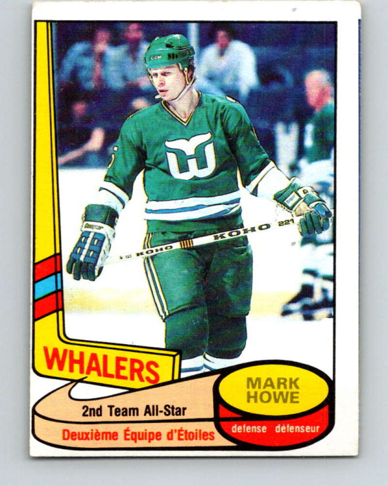 1980-81 O-Pee-Chee #91 Mark Howe AS  Hartford Whalers  V37916