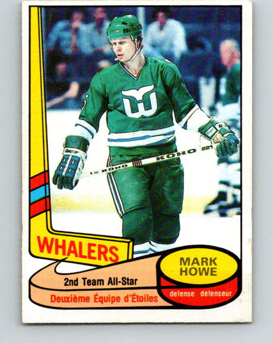 1980-81 O-Pee-Chee #91 Mark Howe AS  Hartford Whalers  V37918