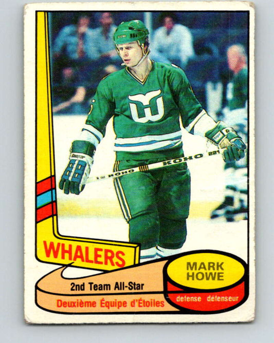 1980-81 O-Pee-Chee #91 Mark Howe AS  Hartford Whalers  V37920