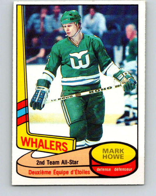 1980-81 O-Pee-Chee #91 Mark Howe AS  Hartford Whalers  V37922