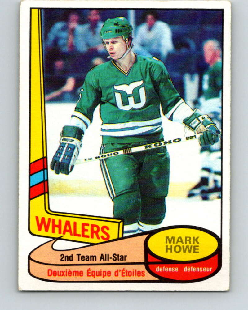 1980-81 O-Pee-Chee #91 Mark Howe AS  Hartford Whalers  V37925