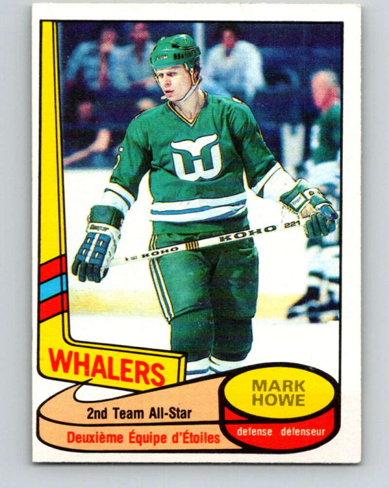 1980-81 O-Pee-Chee #91 Mark Howe AS  Hartford Whalers  V37927