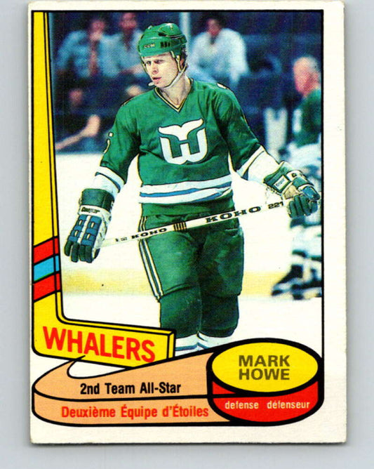 1980-81 O-Pee-Chee #91 Mark Howe AS  Hartford Whalers  V37929