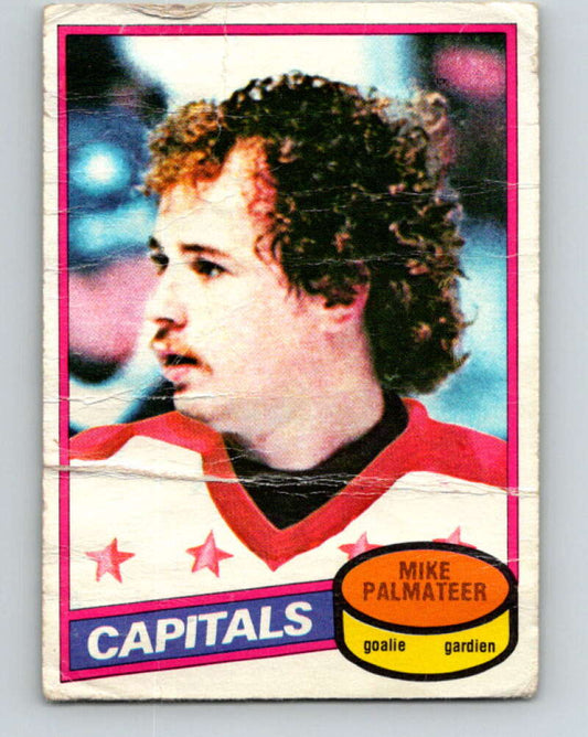 1980-81 O-Pee-Chee #95 Mike Palmateer  Washington Capitals  V37962