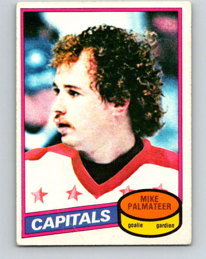 1980-81 O-Pee-Chee #95 Mike Palmateer  Washington Capitals  V37966