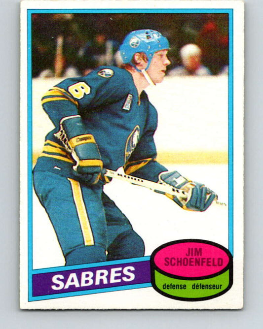 1980-81 O-Pee-Chee #96 Jim Schoenfeld  Buffalo Sabres  V37972