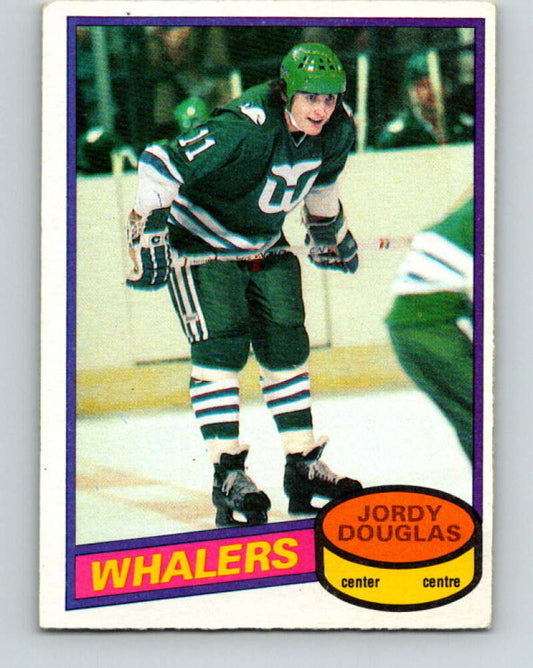 1980-81 O-Pee-Chee #97 Jordy Douglas  Hartford Whalers  V37979