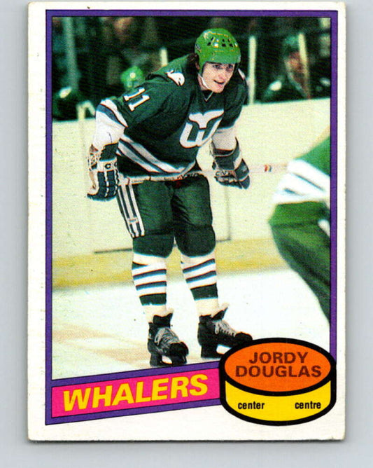 1980-81 O-Pee-Chee #97 Jordy Douglas  Hartford Whalers  V37980