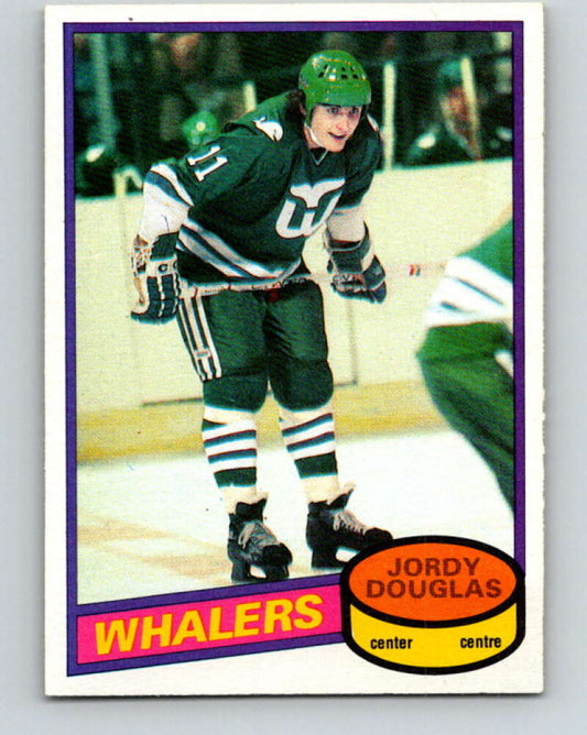 1980-81 O-Pee-Chee #97 Jordy Douglas  Hartford Whalers  V37984