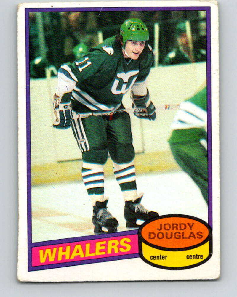 1980-81 O-Pee-Chee #97 Jordy Douglas  Hartford Whalers  V37985