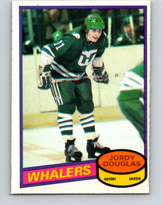 1980-81 O-Pee-Chee #97 Jordy Douglas  Hartford Whalers  V37986