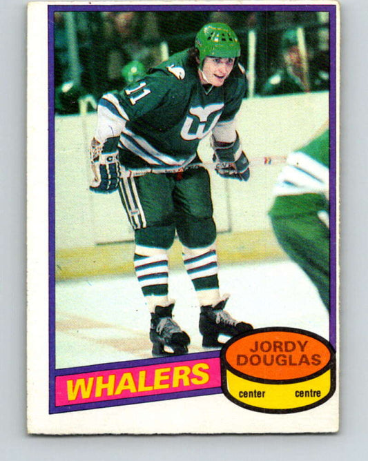 1980-81 O-Pee-Chee #97 Jordy Douglas  Hartford Whalers  V37987