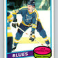 1980-81 O-Pee-Chee #101 Jack Brownschidle  St. Louis Blues  V38032